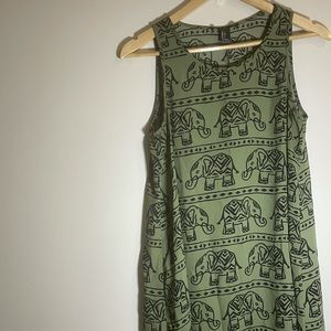 Small Forever 21 dress w/ elephant design